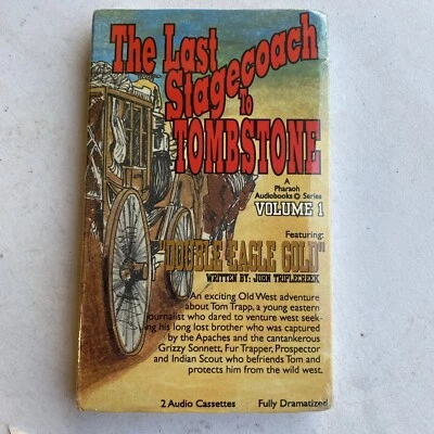 NEW SEALED Last Stage Coach To Tombstone Audio Cassette Story 1992 RARE - Image 1 of 4