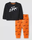 NEW Cat &amp; Jack Baby BOO 2 Piece Halloween Outfit Size 0-3 Months