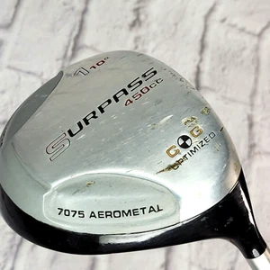 Dunlop Surpass Ladies Golf Club 450cc 7075 Aero Metal Oversize 1 Driver 10° RH 4 - Picture 1 of 10