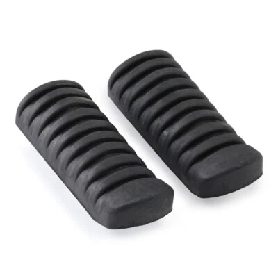 Clavijas de goma negras para KAWASAKI NINJA 250R Z 650 900 ER-6N ZZR600 ZZR1200 Foto 1 de 4