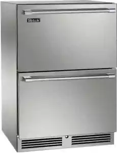 HP24RS45DL-PERLICK 24" BUILT-IN UNDER COUNTER DRAWER REFRIGERATOR STAINLESS - Picture 1 of 1
