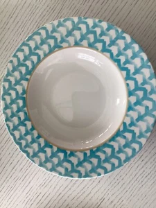 Villeroy Boch Lina NWOT large rim bowl aqua blue 4 available all sold seperate - Picture 1 of 3