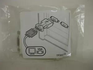 Dell DVI Male to VGA Female Adapter , J8461 - Picture 1 of 12