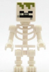 LEGO Minecraft Minifigure Skeleton - Dungeons (Genuine) - Picture 1 of 1