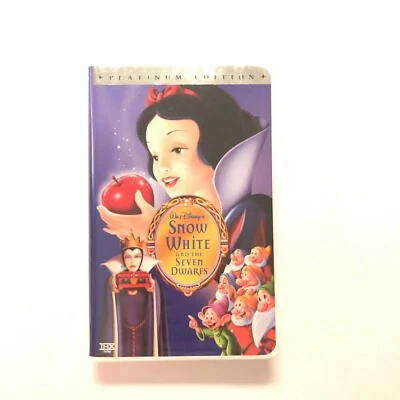  Walt Disney's Snow White and the Seven Dwarfs Platinum Edition (VHS) - Image 1 of 4