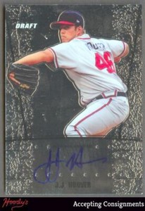 2011 Leaf Metal Draft Rookie Autograph #JJH J.J. Hoover RC AUTO NATIONALS