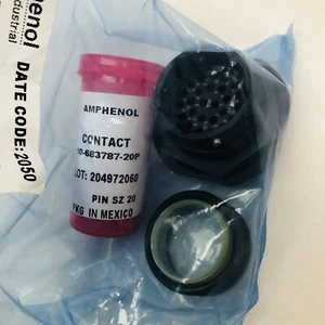 NEW AMPHENOL #PT07SE-16-26P CONNECTOR MINIATURE CYLINDRICAL PIN 26 POS (1) PORT - Picture 1 of 9