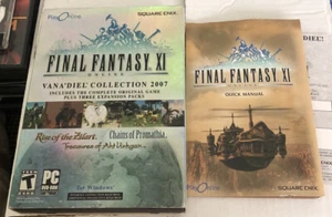 Final Fantasy XI Vana'Diel Collection 2007 Original PC Game + 3 Expansion Packs - Picture 1 of 3