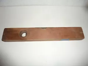Antique Henry Disston & Sons Wood & Brass 18 Inch Level S-11 - Picture 1 of 5