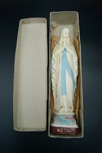 † BVM NUESTRA DAMA DE LOURDES PARIAN BISQUE PORCELANA ESTATUA VIRGEN MARÍA FRANCIA DE COLECCIÓN. - Imagen 1 de 24