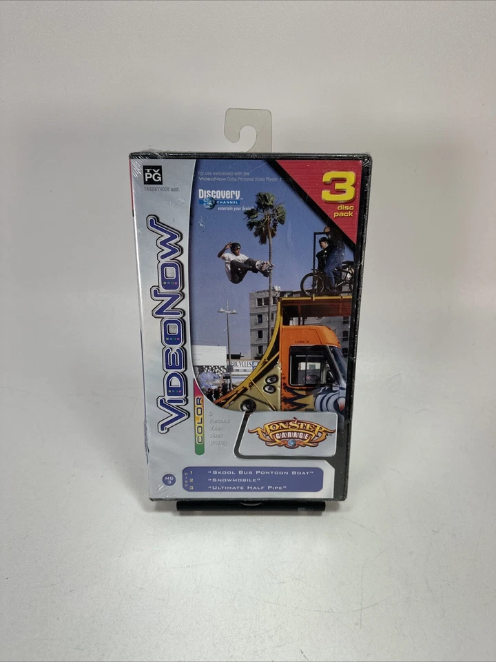 VideoNow Discovery Channel Monster Garage DVD 3 Disc Pack
