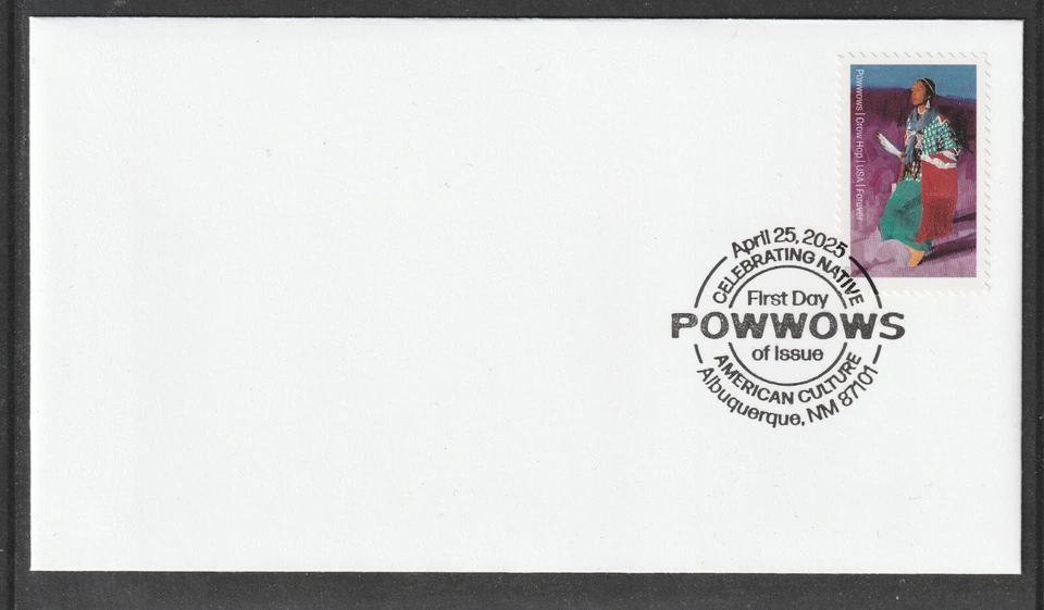 US 5978 Powwows Crow Hop BWP FDC 2025 - Image 1 of 1