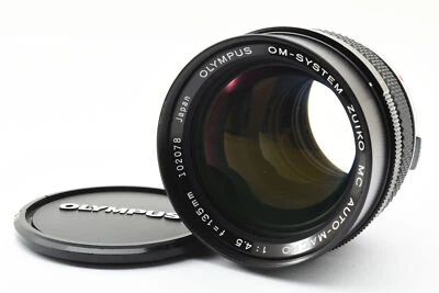[Exc+5] Olympus OM Zuilo 135mm F/4.5 MC Auto Macro MF Lens From JAPAN - Image 1 of 4