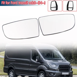 Vetro Specchio Ala Convesso Inferiore Sinistra + Destra per Ford Transit 150 250 350 2015-2019 - Foto 1 di 9