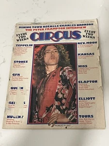Circus Magazine Ozzy Sabbath KISS Zeppelin 1974 - 1976 Lot Of 7 - Picture 1 of 14