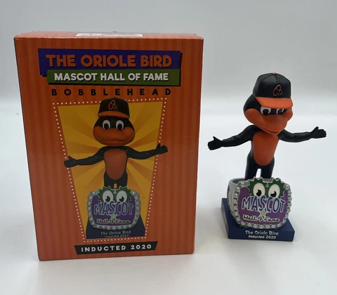 BALTIMORE ORIOLES ORIOLE BIRD MASCOT HOF BOBBLEHEAD SGA PEPSI W/ BOX Cover