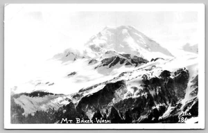 RPPC Mt Baker Washington WA Real Photo Postcard L9 - Picture 1 of 2
