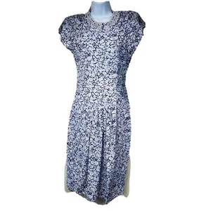 Byer Too Damen Vintage 90er Blumen Kleid Y2K lang Spitze Größe 7 - Bild 1 von 12