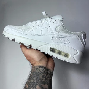 Zapatillas Nike Air Max 90 Re-Craft Triple White CN8490-100 blancas talla 40 - Imagen 1 de 7