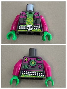 LEGO Magenta Torso Female Short Jacket Open 973pb4474c01 cty1506 cty1328 60352 - Picture 1 of 1