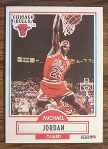 Michael Jordan 1990-91 Fleer Card #26 Chicago Bulls Card - Picture 1 of 9
