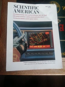 Scientific American Magazine Vintage May 1990 Trends In Transportation / DNA - Picture 1 of 2