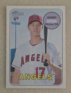 2018 Topps Heritage High Number SHOHEI OHTANI Rookie RC #600 Los Angeles D - Bild 1 von 2