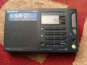 Radio banda lateral única Panasonic RF-B45 SSB FM LW MW SW AM Japón repuestos o reparación - Imagen 1 de 7