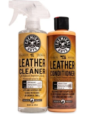 Chemical Guys Leather Cleaner & Conditioner Complete Care Kit (SPI_109_16) - image 1 of 4