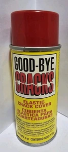 Good Bye Cracks Elastic Crack Cover By Goof Off 4 oz. Can Sprays Perfect - Picture 1 of 8