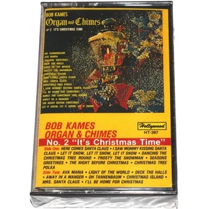 Bob Kames Organ & Chimes - No. 2 It's Christmas Time (Cassette Tape 1988) SEALED - Picture 1 of 4