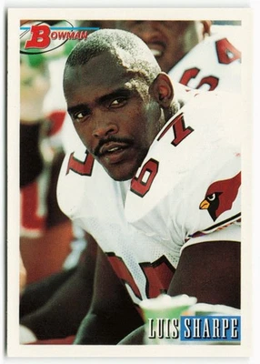 1993 Luis Sharpe Bowman - Phoenix Cardinals - Image 1 of 2