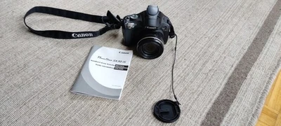 Canon PowerShot SX30 IS 14,1 MP Digitalkamera - Schwarz - Bild 1 von 4