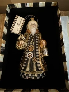 Retired Mackenzie Childs Steampunk Santa New In Box Rare - Picture 1 of 4