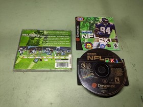 NFL 2K1 Sega Dreamcast Complete in Box