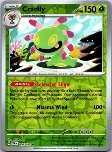 Cradily 006/142 - SV07: Stellar Crown Reverse Holo - Picture 1 of 2