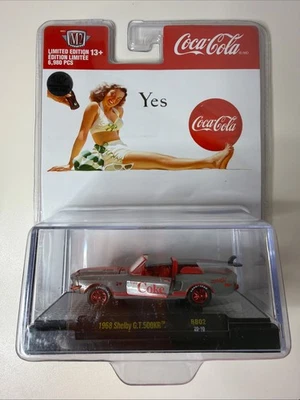 M2 Machines 1968 Shelby GT500KR Convertible Coca-Cola Super Raw Chase 250 Pcs - Image 1 of 4
