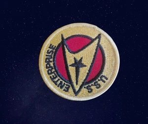 Parche Dorado Star Trek Uss Enterprise (Nuevo)(#224) - Imagen 1 de 2