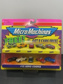 1997 Galoob Micro Machines 65100 #15 Aero coupes