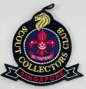 SINGAPORE SCOUT COLLECTORS CLUB - SSCC OFFICIAL SCOUT BLAZER PATCH - Imagen 1 de 3