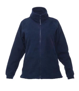 Regatta Ladies Womens Plain Full Zip Fleece Jacket BLUE BLACK PINK or RED - Picture 1 of 7