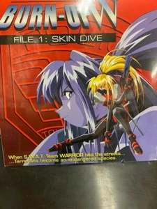 Burn-Up W v 1 Skin Dive English laserdisc AD Vision - Picture 1 of 2