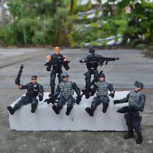 6x Toy Army Men Set Special Forces Army Men Figures for Kids Boys Children - Picture 1 of 7