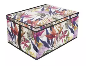 Scatola Armadio Sottoletto Floral Beauty Pieghevole 50 x 40 x 25 cm - Foto 1 di 1