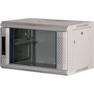 Armoire à serveurs Rockstable 6U - montage mural 19 pouces - (L x P x H) 600 x 440 x 370 mm blanc  - Photo 1/5