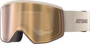 Atomic Four Pro HD Photo Snow Goggles, Sand Frame, Amber Gold Lens - Picture 1 of 2