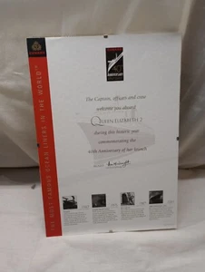 RMS Queen Elizabeth 2, Cunard Welcome Letter, 2007, Memorabilia - Picture 1 of 1