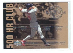 2002 Upper Deck Piece of History "500 HR Club" HR 7 -Mark McGwire - Picture 1 of 2