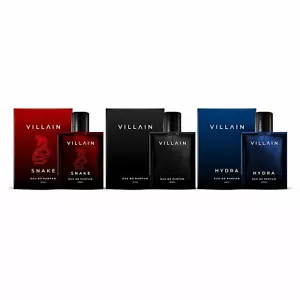 Villain Mashup Combo Perfume for Men | Woody, Spicy, Aqua, Patchouli, Musk - Picture 1 of 3