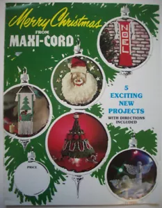 Christmas macrame patterns NOEL Tree Angle Santa tree card holder - Picture 1 of 2
